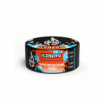 Табак Burn Black, 25гр "Iceberg / Арктический лед"
