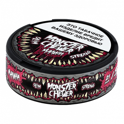 Купить Жевательный табак MONSTER CHEWER "Малина" Жевательный табак MONSTER CHEWER "Малина"