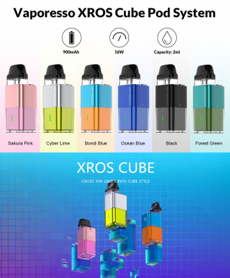 Vaporesso XROS CUBE 900mAh KIT (Black)