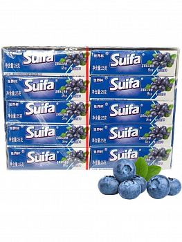 Жевательная резинка "Суифа" Черника 25гр 1шт/20уп